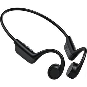 2026 Bone Conduction Headphones, Bluetooth 6.0 Open Ear HeadphonesWireless Sports Earphones IPX5 Waterproof, 10H Long Battery Life Playtime for RunningCyclingGym (Gray-Black)