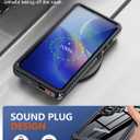 MOZOTER Designed for Samsung Galaxy S26 Ultra Case Waterproof, Military Shockproof Full Body Cover with Built-in Screen & Lens Protector, IP68 Underwater Protection for S26 Ultra 6.9" Black