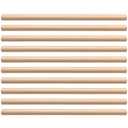 Nuanchu 3  Pcs Unfinished 3D Decorative Wood Trim Molding 15.75inch Decorative Wood Molding Cute DIY Trim for Home Wall Cabinet Shelf Window Door(Cylinder,20mm)