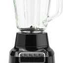 Toastmaster 400 Watt Blender with 48 oz Glass Jar - For Fruit Smoothies, Shakes & More - Powerful Kitchen Blender with Multiple Speeds - Stainless Steel Blades