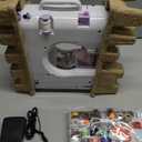 Sewing Machine for Beginners with 12 Built-in Stitches, Mini Sewing Machine with Foot Pedal, High-Low Speeds, Portable and Sewing Enthusiasts (505)