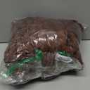 BEDELITE Fleece Throw Blanket for Couch - 300GSM Soft & Warm Fluffy Chotolate Brown Blanket, Decorative and Giftable Striped Blankets for Women, Men, 50"x60"