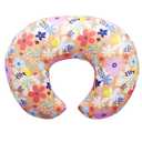 Nursing Pillow,Bottle and Breast Feeding Pillows for Baby Boy and Girls,Donut Tummy Time Pillow with Removable Cotton Blend Cover,Original Support Sit Up Pillow(Flower-71)