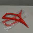 Voodonala Side Air Conditioning Vent Cover Trim Fit for 2018-2026+ Jeep Wrangler JL JLU Gladiator JT 4xe, Exterior Side Fender Air Vent Decoration, ABS Red