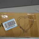 Metal Double Heart Arch Stand for Proposal, Heart Shaped Balloon Arch StandÔºåHeart Shaped Arch Frame, for Proposal Ceremony, Valentine's Day, Engagement, Birthday Party Baby Shower Decoration Decor