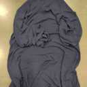 Muslim Women’s Abaya Dress Front Zipper Prayer Robe Soft Lightweight Flowy Maxi Dress with Pockets and Belt, L