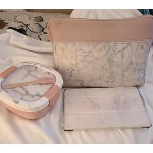 Puffy Laptop Sleeve for 13-13.6 inch MacBook Air M3/A3113, M2/A2681 M1/A2337, MacBook Pro M2 M1/A2338, iPad Pro 12.9, Laptop Carrying Case with Accessories Pouch