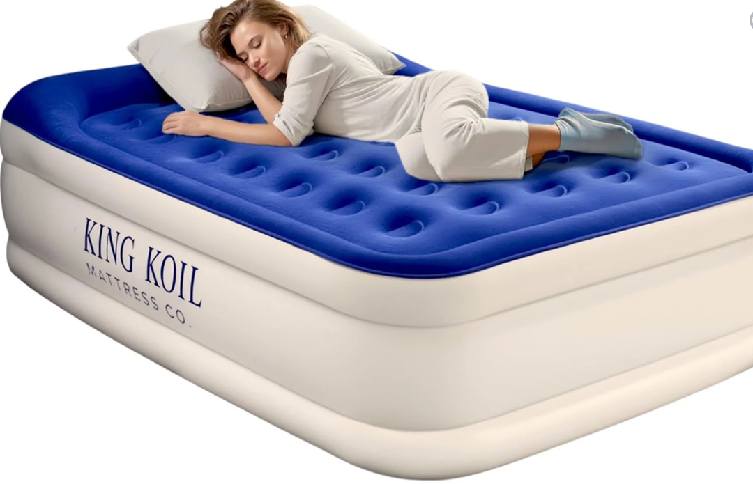 King Koil Luxury Air Mattress - Blue Twin