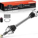 A-Premium CV Axle Shaft Assembly Compatible with Volkswagen Jetta 1994-2005, Golf 1995-2006, Beetle 1998-2010, Passat 1993-1997, Corrado 1992-1995, Front Left Driver Side, Replace# 1H0407271C