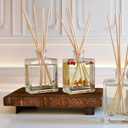 Urban Naturals Eucalyptus Sage Reed Diffuser Oil Gift Set Eucalyptus, Sage, Mint, Lime & Cedarwood Essential Oils Relaxing Scent Sleek Rectangular Refillable Glass Bottle Made in the USA