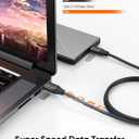 CableCreation USB C to USB A Cable 5FT, USB 3.1 USB 3.2 Gen2 10Gbps USB A to C Data Cable, Android Auto 3A for USB C External SSD MacBook Pro iPad, Galaxy S24/S23+, iPhone 16/15, 1.5m