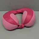INFANZIA Kids Chin Supporting Travel Neck Pillow, Helps Support Head and Neck, Comfortably Designed for Head, Neck, and Chin Support - Gifts for Toddler/Child/Kids, Pink