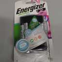 Energizer Recharge Pro Rechargeable AAA and AA Battery Charger With 4 NiMh Rechargeable AA Batteries, Provides a Full Charge in 3 Hours
