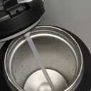 1 Gallon Insulated Water Bottle for Travel: 2-in-1 Straw Spout Lid, Dual Handle, Leakproof, Keep Cold 48H, 128oz Stainless Steel Water Jug for Gym, Biking, Road Trip, Work, Home, Picnic (Midnight)