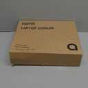 llano V10 Gaming Laptop Cooling Pad, RGB Laptop Cooler Stand with Powerful 4.72 Inch External Turbo Cooling Fan, Fast Cooling Computer 13-17.3in, Button Control, 3 Adjustable Stand, 4-Port USB C&A