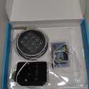 Gun Safe Lock Replacement, Electronic Chrome keypad with 14 Ribbon Cable Access Gun Lock, Safe Accessories Lock Part Complete Set