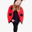 fun shack Ladybug Costume Toddler with Wings, Lady Bug Costume Baby, Lady Bug Costume Toddler, Lady Bug Toddler Costume Size 3-4 Years
