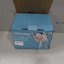 Shower Head with Handheld High Pressure, Rain Shower Head with Fixed Showerhead and 9 Sprays Handheld Shower, Detachable 2-IN-1 Shower head with 59" Rotatable Stainless Steel Hose (Brushed Chrome)