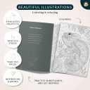 2 x Coloring Books for Adults Relaxation by Mindmellow  Stress Relief Coloring Book for Adults & Teens - Calming Designs to Inspire Creativity and Mindfulness - Coloring Books for Teens (XXL)