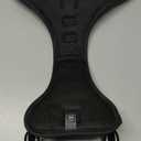 PoyPet No Pull Dog Harness, No Choke Front Lead Dog Reflective Harness, Adjustable Soft Padded Pet Vest with Easy Control Handle for Small to Large Dogs(Black,L)