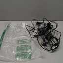 Brightown Outdoor String Lights 29 Feet G40 LED Patio Lights, Plug-in, 13 Plastic Edison Bulbs(1 Spare), Waterproof Connectable Hanging Light for Backyard Porch Balcony Party Decor, E12 Base, Black