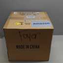 Semi Flush Mount Chandelier Gold Close to Ceiling Light Fixtures Modern Bubble Ball Glass Chandelier Mid Century Ceiling Pendant Light 17.72in 13 Globe for Bedroom Foyer Living Room Kitchen Island