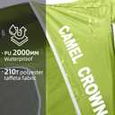 CAMEL CROWN Tents for Camping 4/8 Person Waterproof Tent Quick Setup Folding Outdoor Backpacking Tents Family Hiking