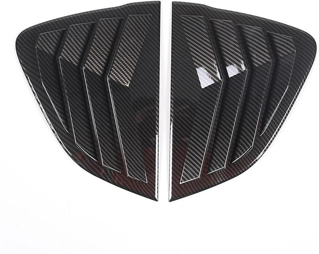 Curtain Visor Car Rear Triangle Window Shutters Triangle Sunshade Modified Decoration Stickers for Mazda for MX-5 ND 2016 2017 2018 2019 2020 2021 2022 2023 Car Shades