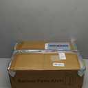 Metal Arch Backdrop Stand, Set of 3 (6/6.6/7.2 ft) Wedding Arched Frame with 12 Ground Nails, Stable Arched Background Stand for Wedding, Baby Shower, Birthday Party, Photography, Gold