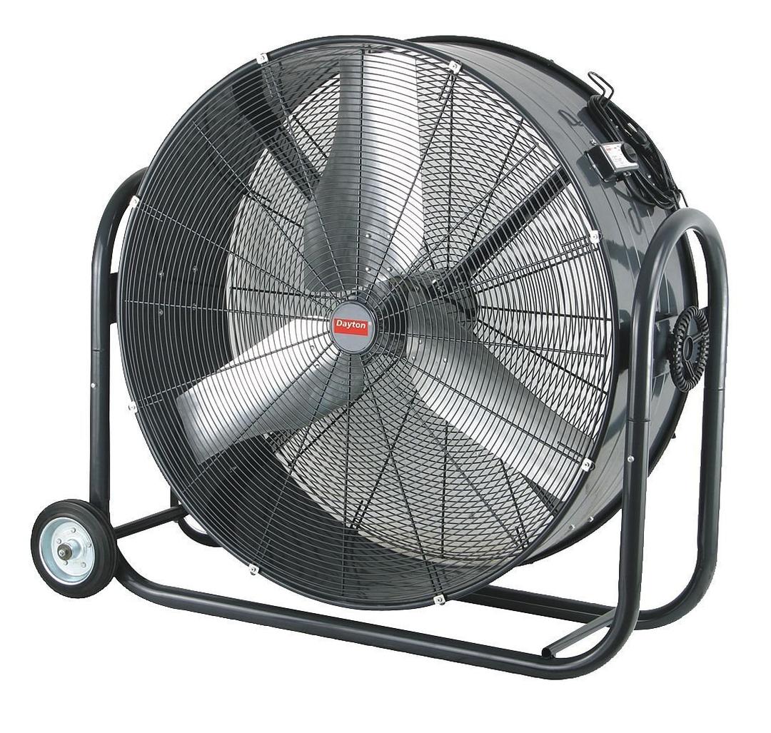 Mobile Air Circulator 36 in Non-Oscillating, 120V AC, 8350/12,250 CFM