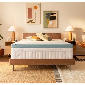 Tempur-Pedic TEMPUR-Adapt + Cooling 3-Inch Queen Mattress Topper Medium Luxury Premium Foam, Washable Cover, Medium Cooling Topper,White
