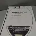 KOHLER 20110-96 Brevia, Slow Close Toilet Seat, Elongated Toilet Seat, Grip-Tight Bumpers Quick-Attach Hardware, Biscuit
