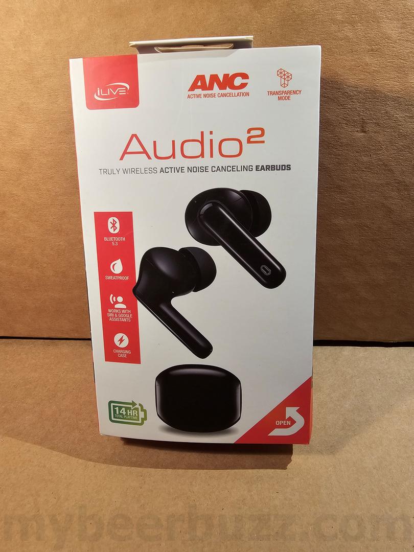 iLive Audio TRULY WIRELESS ACTIVE NOISE CANCELLING EARBUDS