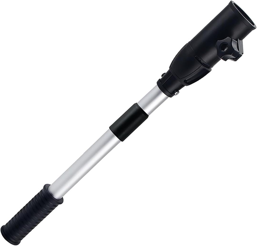 Tiller Handle Extension For Outboard Telescopic Type Handle Extension For Tug Motor Anodized Aluminum Tube Ergonomic Handle Extendable 17.5-25Inch