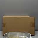 Maxcheck 4 Sets Disposable Chafing Dishes Buffet Set Chafer Wire Racks Buffet Stand Kit Dish Serving Trays Food Warmer Catering Supplies Included Serving Utensils and Stand (Large)