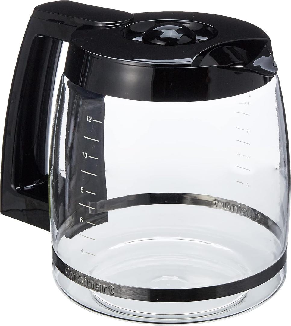 Cuisinart 12-Cup Replacement Glass Carafe for Coffee Maker, DCC-1200PRC (94.7 Ounces)