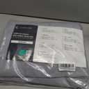 LuxClub 4 PC Queen Sheet Set, Queen Size, Deep Pockets 18" Wrinkle Free Cooling Bed Sheets Machine Washable Hotel Bedding Silky Soft - Light Grey Queen