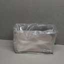 iDesign Slim Clear Plastic Bathroom Storage Bin, Tall Narrow Organizer for Lotions, Creams, and Toiletries
