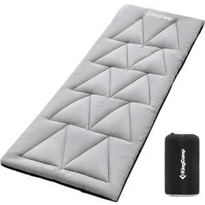 KingCamp Cot Mattress, Portable Lightweight Camping Sleeping Mat Soft Comfortable Non-Slip Cot Pad for Camp Cot, RV Bunk & Twin Beds