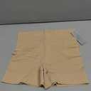 Womens Seamless Shaping Boyshorts Panties Tummy Control Underwear Slimming Shapewear Slip Shorts (#A2 Beige(light Tummy Control), Medium)