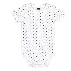 The Peanutshell Baby Boys 1-pc. Short Sleeve Bodysuit S 
