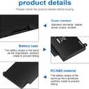 PKWVM Laptop Battery Compatible with Dell Precision 7550 7750 7560 7760 Series Workstation Notebook C903V CR72X 0CR72X 17C06 068N03 447VR 0447VR P44E P93F P44E001 P44E002 P93F001 P93F002 453-BBCQ