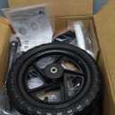 KRIDDO Toddler Balance Bike 2 Year Old, Age 24 Months to 5 Years Old, 12 Inch Push Bicycle with Customize Plate (3 Sets of Stickers Included), Gift Bike for 2-3 Boys Girls, White