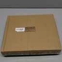 Rubber Wood Round Side Table, Solid Wood Small Drink Table for Small Spaces, Modern Accent Tables, End Tables for Living Room, Bedroom and Office (Brown, 9.4 Inch)