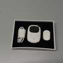 2025 New Wireless Bedwetting Alarm, Bed Wetting Alarm for Boys and Girls, Compact & Comfortable Wireless Sensor, 7 Melodies 3 Modes,Includes Progress Card and Stickers White