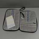 USB Flash Drive Case with Labels, USB Organizer Holds 24 Pcs, USBs Case, USBs Storage Cases, Thumb Drive Cases, Tech Gifts, Farther Days Gifts, Black