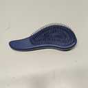 Crave Naturals Glide Thru Hair Brush - Detangler Brush for Curly, Straight, Wet or Dry Hair - Gentle Detangling Brushes for Adults, Kids, Toddlers - Hair Accessories for Women, 7.5"x3" - Blue (1 Pack (Regular))