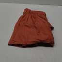 Entisn Orange Adjustable Bed Skirt for King & Cal King Size Bed - with 18 Inch Tailored Drop, Wrap Around Bed Skirts with Adjustable Elastic Belt for Easy Fitting - Wrinkle & Fade Resistant