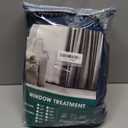 HOMEIDEAS Navy Blue Ombre Blackout Curtains 52 X 84 Inch Length Gradient Room Darkening Thermal Insulated Energy Saving Grommet 2 Panels Window Drapes for Living Room, Bedroom