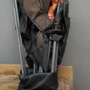 2 Pack Adjustable Folding Camping Chairs with Detachable Footrest and Headrest, Lightweight and Portable, Ideal for Hiking, Travel, Fishing and Outdoor Activities (Orange)